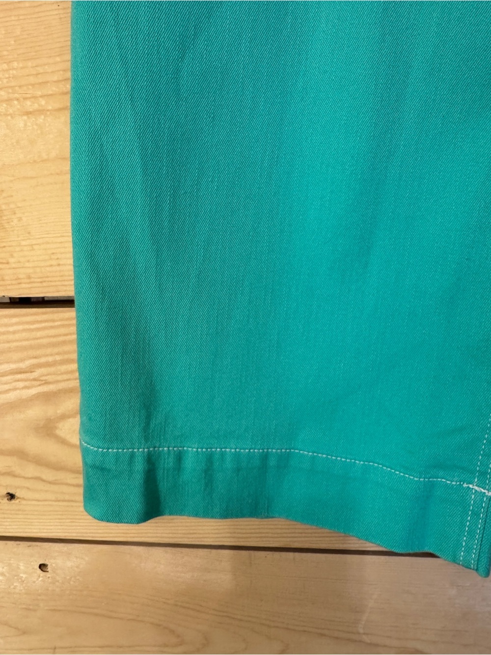 GB Girls Women’s Paperbag Waist Wide Leg Culotte Shorts Teal NWT Size 13 - Picture 7 of 11